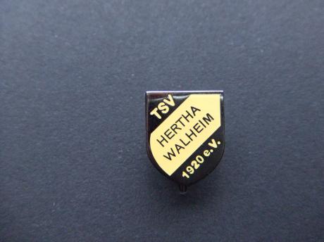 Hertha Waltheim amateur voetbalclub Duitsland